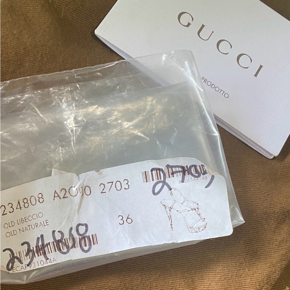 Gucci Women's Libeccio Sandals 36 - Picture 8 of 9